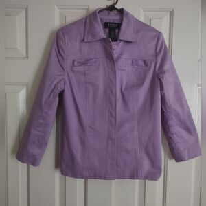 Liz Claiborne Studio Lavender Jacket